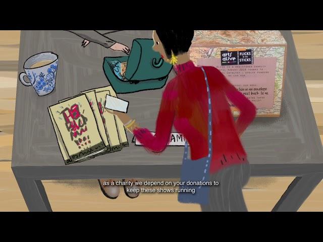 Arts Alive and Flicks in the Sticks Animated film  (with SUBS)