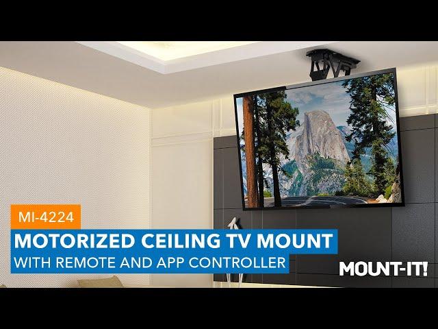 Motorized Ceiling TV Mount | MI-4224 (Features)