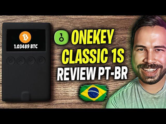 ONEKEY CLASSIC 1S - A CRYPTOWALLET QUE CABE NA CARTEIRA! Unboxing e Review BRASIL