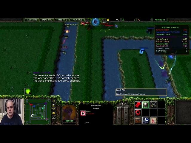 Warcraft 3 Green Circle TD All Stars - Интересна карта