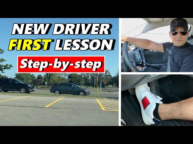 Learn HOW to DRIVE a CAR | First Driving Lesson | Step-by-step