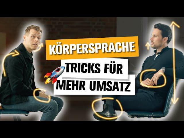 Die richtige Körpersprache für mehr Erfolg im Vertrieb & Verkauf