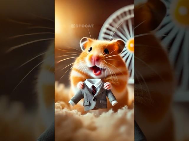 Cat and Hamster kombat  #cat #cute #hamsterkombat