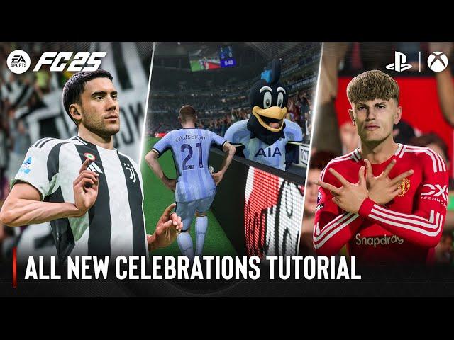 EA Sports FC 25 | All New Celebrations Tutorial