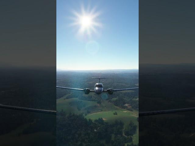 São José dos Campos to Sao Paulo in 30 seconds! #Shorts #MicrosoftFlightSimulator #virtualtourism