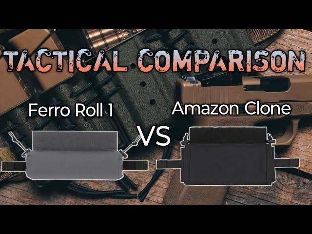 TACTICAL COMPARISON |Ferro Concepts Roll One vs Amazon Roll Up Med Pouch|