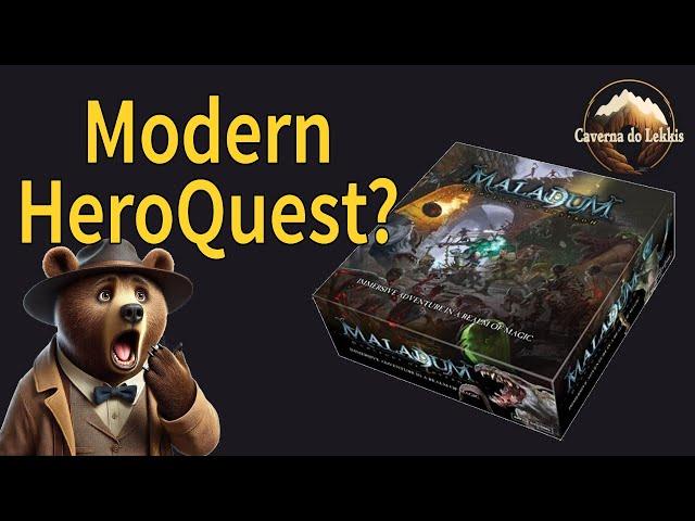 Unboxing Maladum: The Modern HeroQuest?