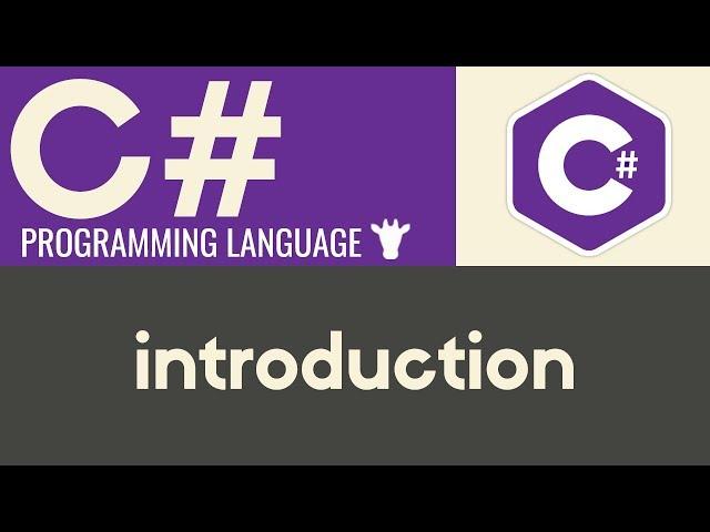 Introduction | C# | Tutorial 1