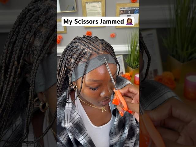 WORST Braid Reveal Ever 🫣🫠 #bts #viral #shorts #youtube #subscribe #braids #protectivestyles