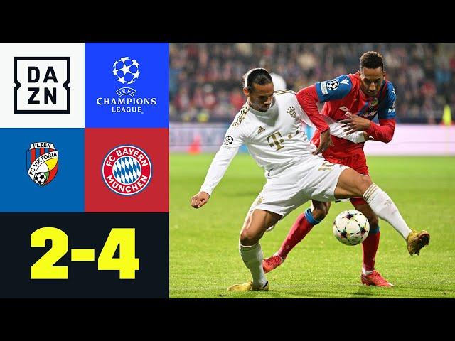 Viktoria Pilsen - FC Bayern München 2:4 | UEFA Champions League | DAZN Highlights