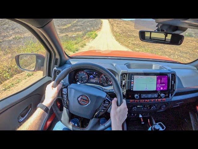 2025 Nissan Frontier PRO-4X - POV Off-road Drive (Binaural Audio)