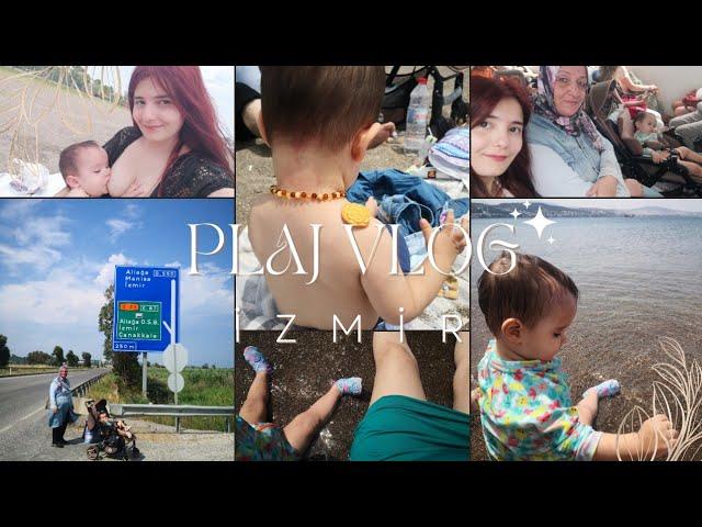 Günlük Vlog 6 / Aliağa Plajı!! Liman Kayboldu #vlog #plaj #izmir #bebek #gezi #tatil