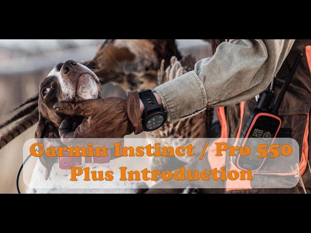 Garmin Instinct + Garmin Pro 550 Plus Integration