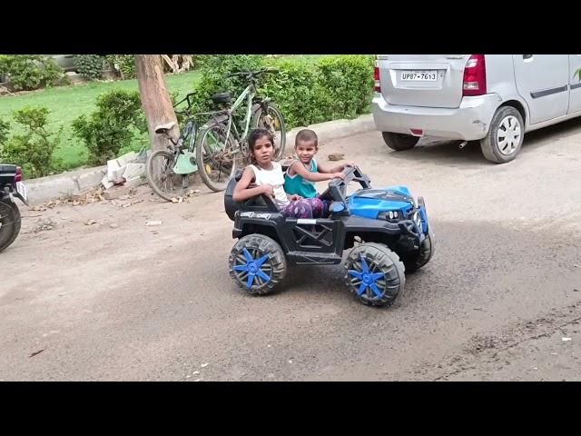 राव की कार !! little child drive the car !! Fun with pk vlogs
