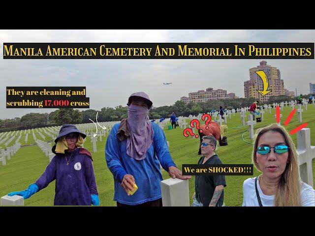 We are SHOCKED to visit Manila American Cemetery and Memorial, Philippines Walking Tour