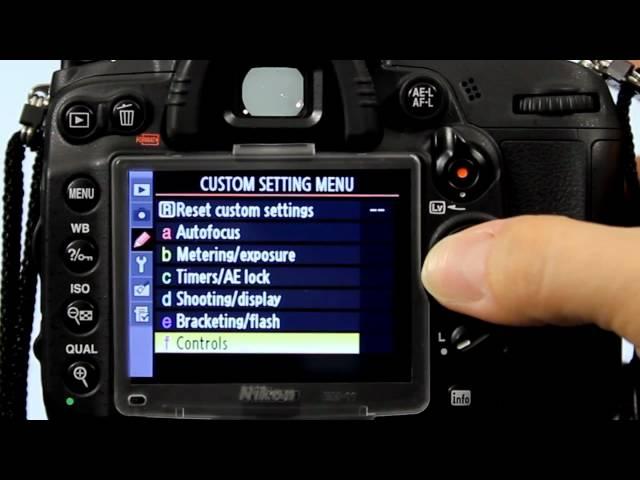 Nikon D7000 ISO Button Fix - How to Assign ISO to the Front Function Button