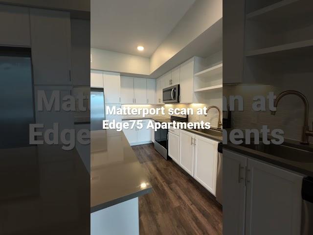 Matterport scan at Edge75 Apartments