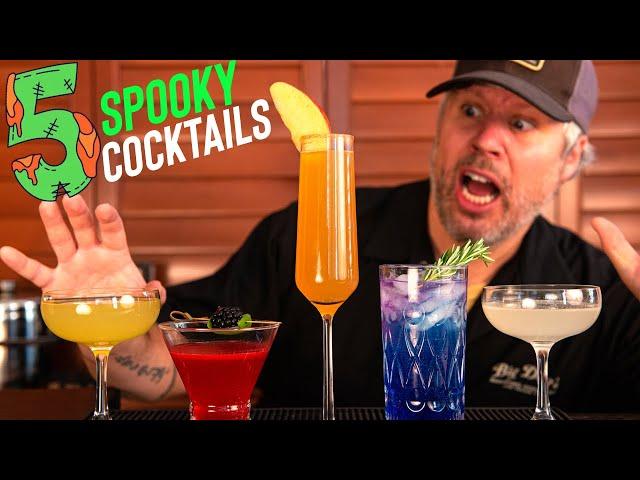 5 Spooky Halloween Cocktails to Try at Home | Perfect Drinks for your next party!