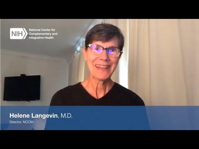 2020 NIH Director's Awards Remarks from Helene Langevin, NCCIH
