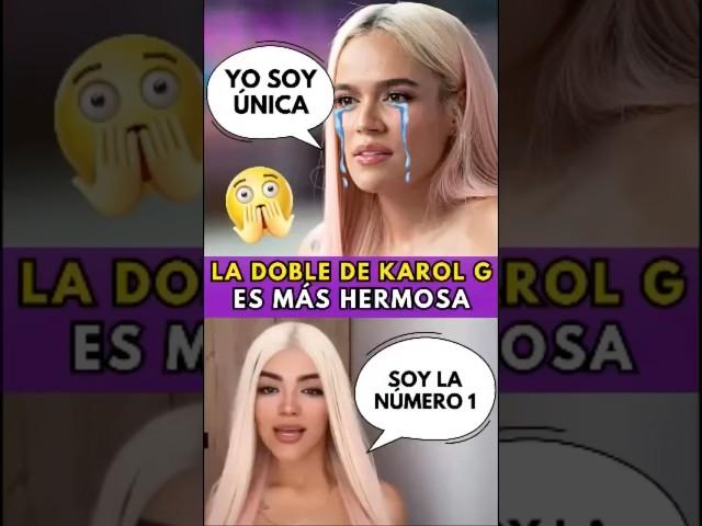 La doble de Karol G es más hermosa