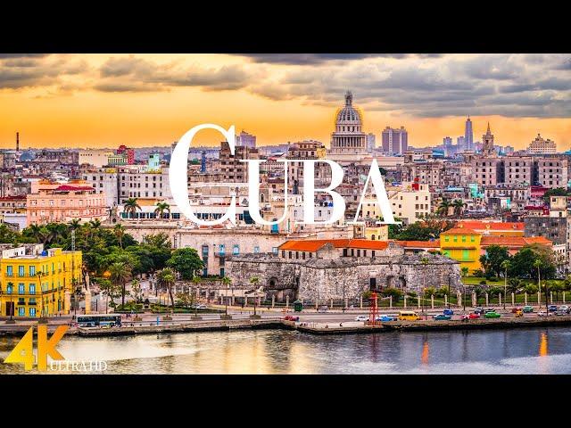 Cuba 4K Ultra HD • Stunning Footage Cuba | Relaxation Film With Calming Music | 4k Videos