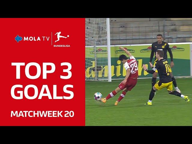 Bundesliga | Top 3 Goals of Matchday 20