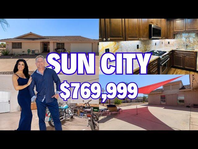 How to have space for an Rv in Sun City Arizona Home Tour