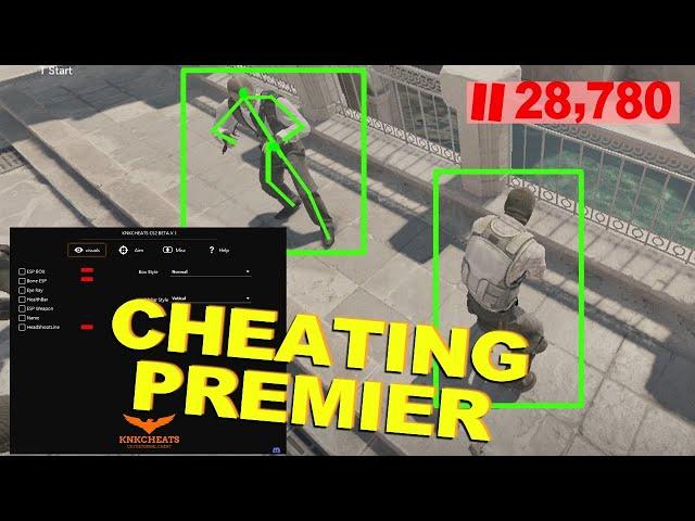 CHEATING at 28,000+ ELO in Premier!