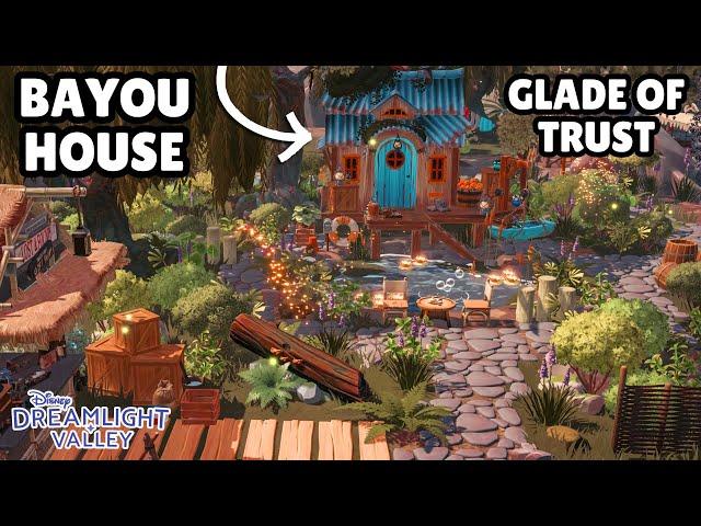 BAYOU HOUSE//NATURAL SWAMP HOME//NEW ORLEANS INSPIRED//SPEED BUILD//DISNEY DREAMLIGHT VALLEY