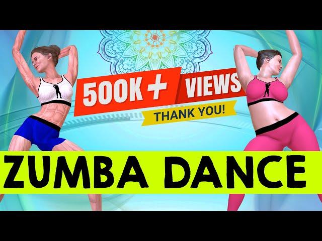 Zumba Dance Workout for Arms + Legs + Belly + Hips | 7 DAY CHALLENGE