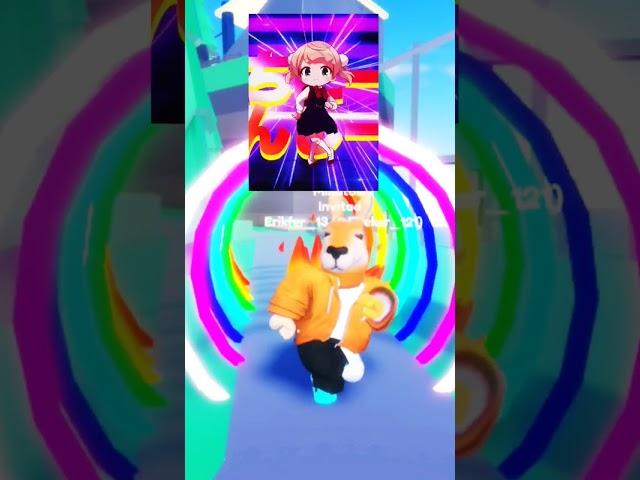 Baile de anime #roblox #viral