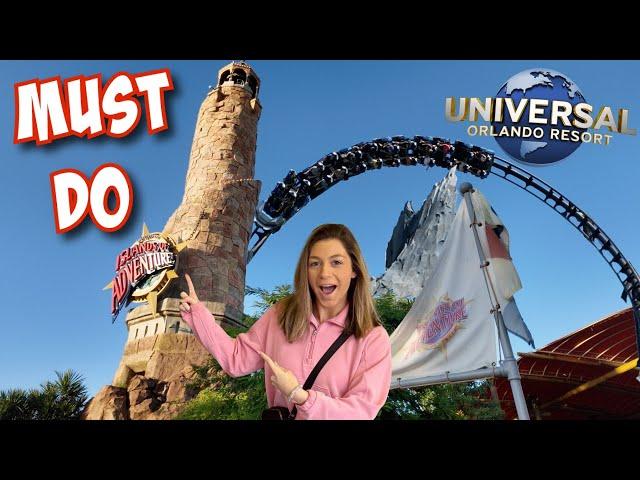 10 MUST DO's at Islands of Adventure | Universal Studios Orlando