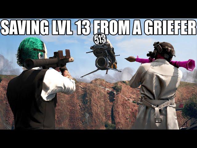 Level 13 Gets SAVED From A GRIEFER By Me And Nitrix Warlord | Part 1/4