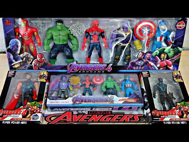 AVENGERS TOYS/Action Figures/Unboxing/Cheap Price/Ironman,Hulk,Thor, Spiderman/Toys.