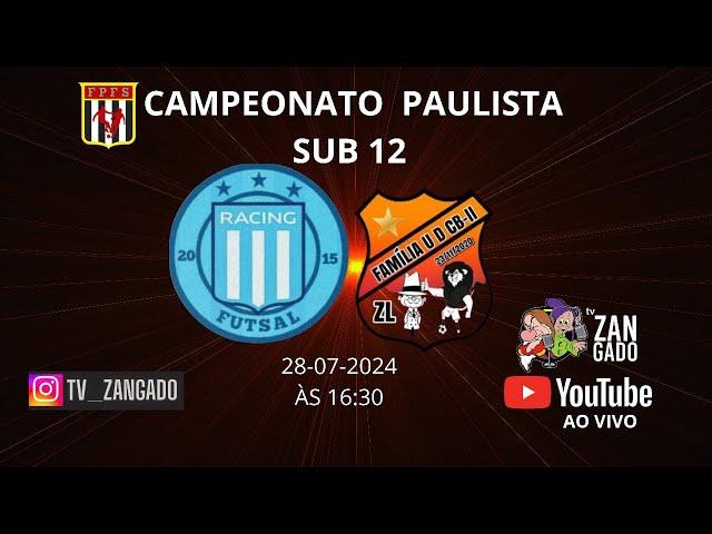 CAMPEONATO PAULISTA  A3 RACING X FAMILIA UD CB II SUB 12