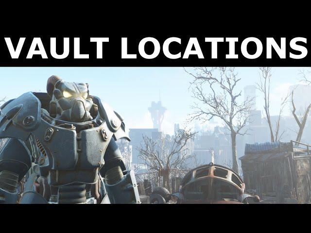 Fallout 4 - All Vault Locations