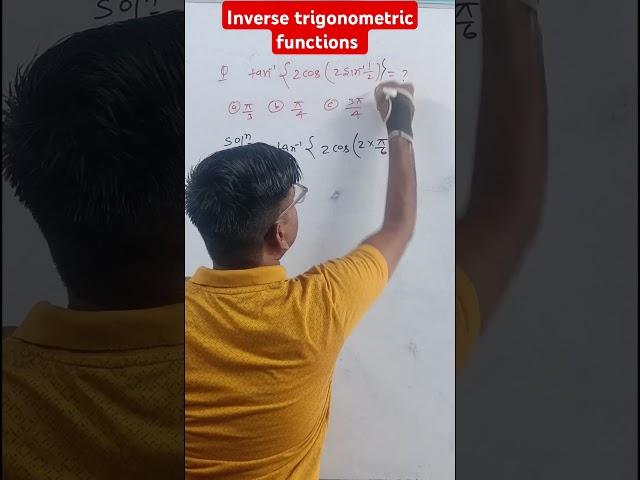 inverse trigonometric functions by Md sir