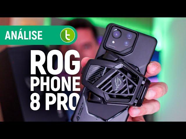 ASUS ROG PHONE 8 Pro: TOP de LINHA mais COMPLETO para JOGOS? | Análise / Review