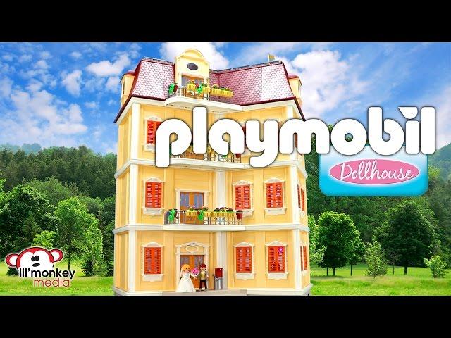 Playmobil Dollhouse!  Large Grand Mansion and 12 Add-on Sets!