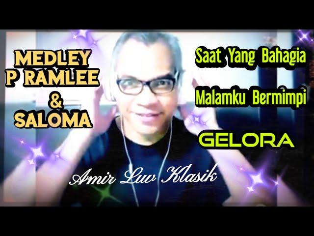 Jom Karaoke Medley P Ramlee & Saloma - Gelora,Malamku Bermimpi & Gelora (Cover)