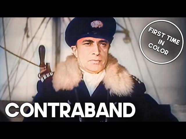 Contraband | COLORIZED | Full Classic Movie