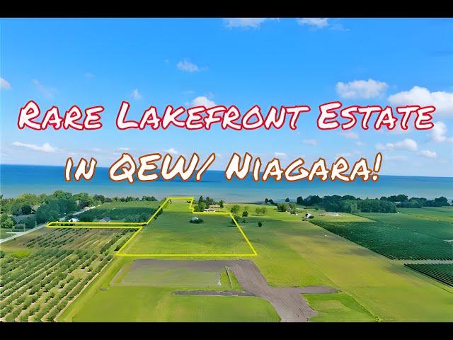 Let’s Tour an Exclusive Lakefront Estate in Niagara!