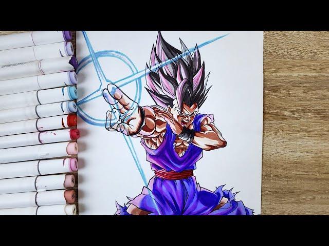 How to Draw Beast Gohan Special Beam Cannon[ Dragonball ]