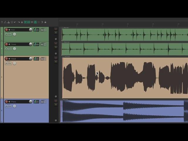 Normalize Audio Files in REAPER