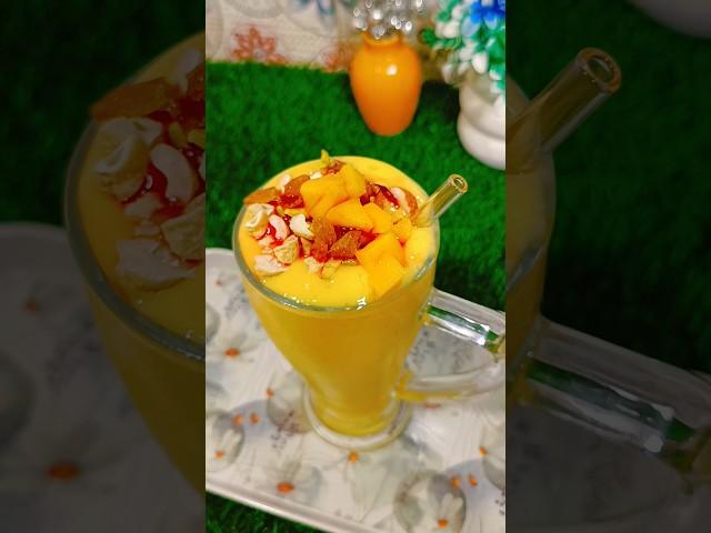 Mango Lassi ASMR Cooking #shorts #youtubeshorts #food #viral #asmr #recipe #summerdrink #recipe