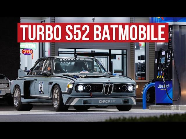 Street Driven BMW E9 Show-Stopper in NYC Traffic + Cruise to 7 Eleven