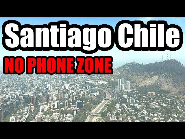 South America's NO PHONE ZONE - Exploring Santiago, Chile