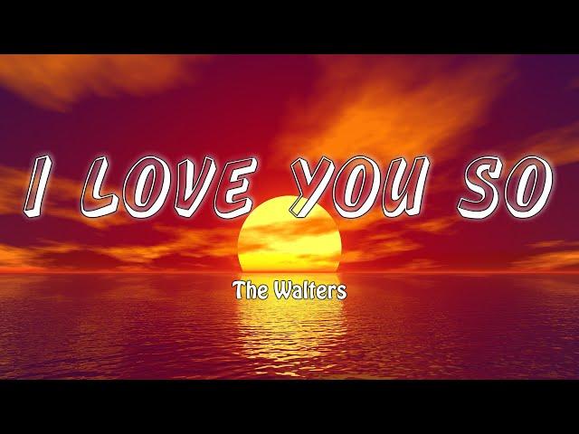 I Love You So - The Walters (Lyrics/Vietsub)