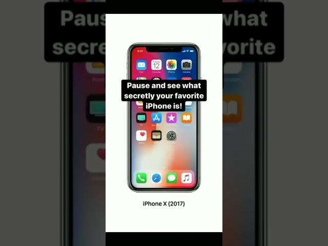 Let's Try Your Favorite iPhone | #shorts #iphone