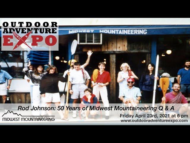 50 Years of Midwest Mountaineering   Slideshow with Q & A